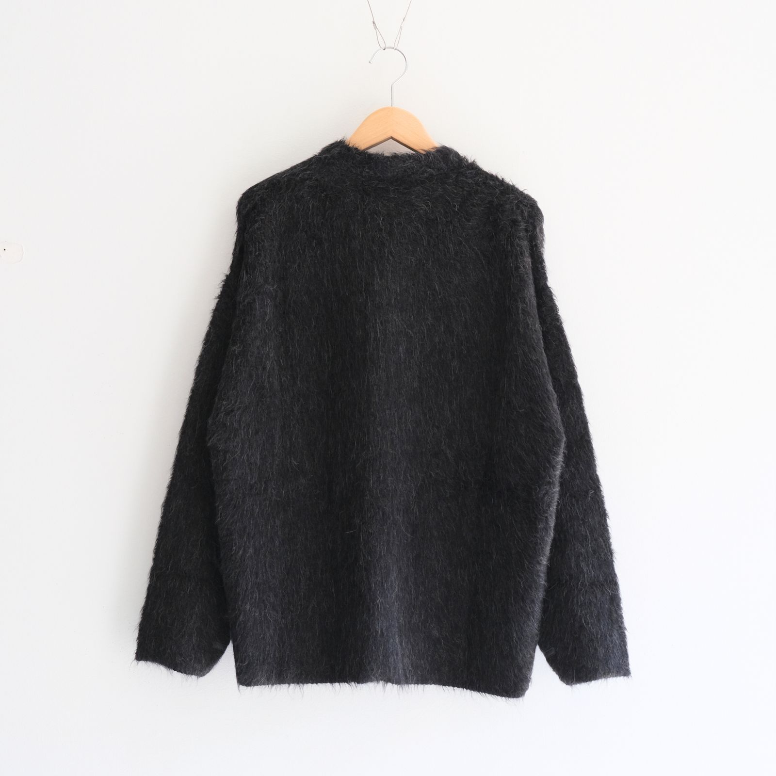 Suri Alpaca Cardigan / カーディガン / アルパカ / スリアルパカ / Black