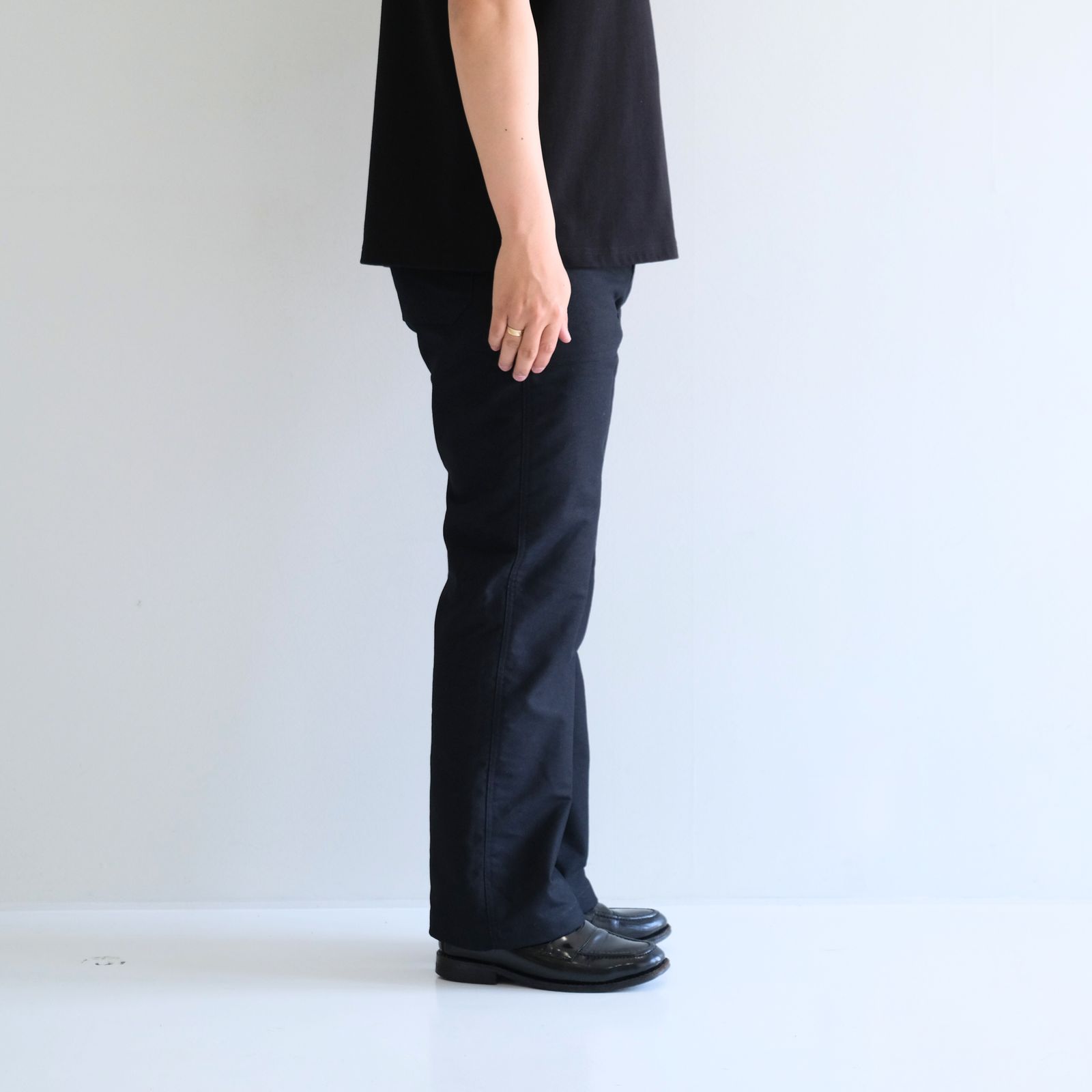 Indigo mole skin Koeman / パンツ / モールスキン / インディゴ / ネイビー