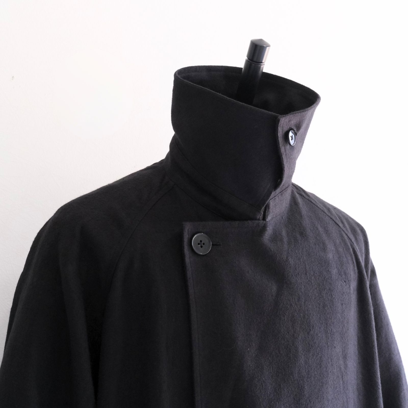 【残り1点】Hemp Oversize Coat（Black）