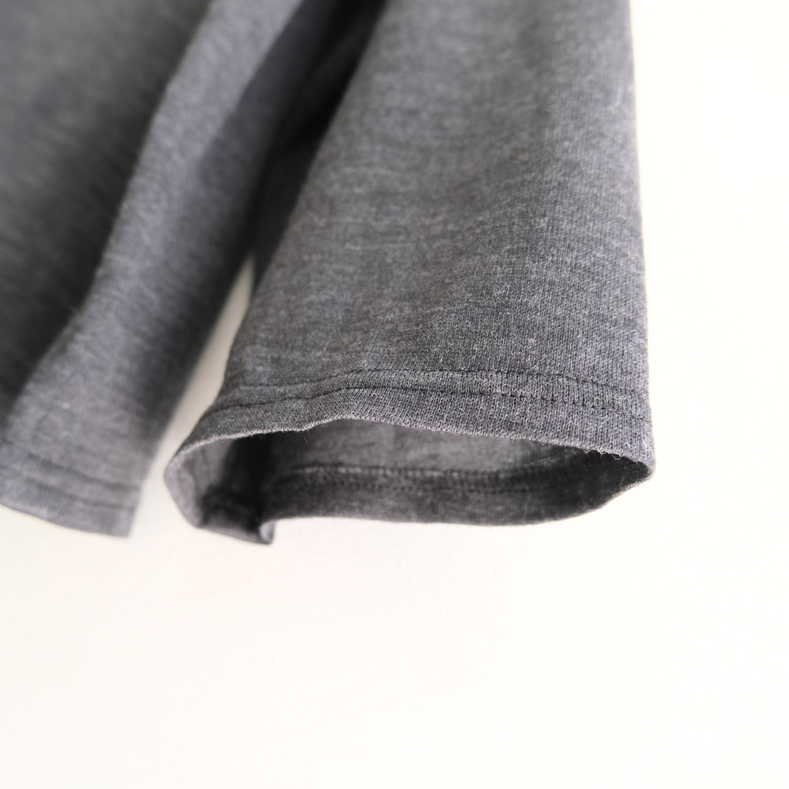 Wool Jersey Twisted polo Shirts / ポロシャツ / Gray