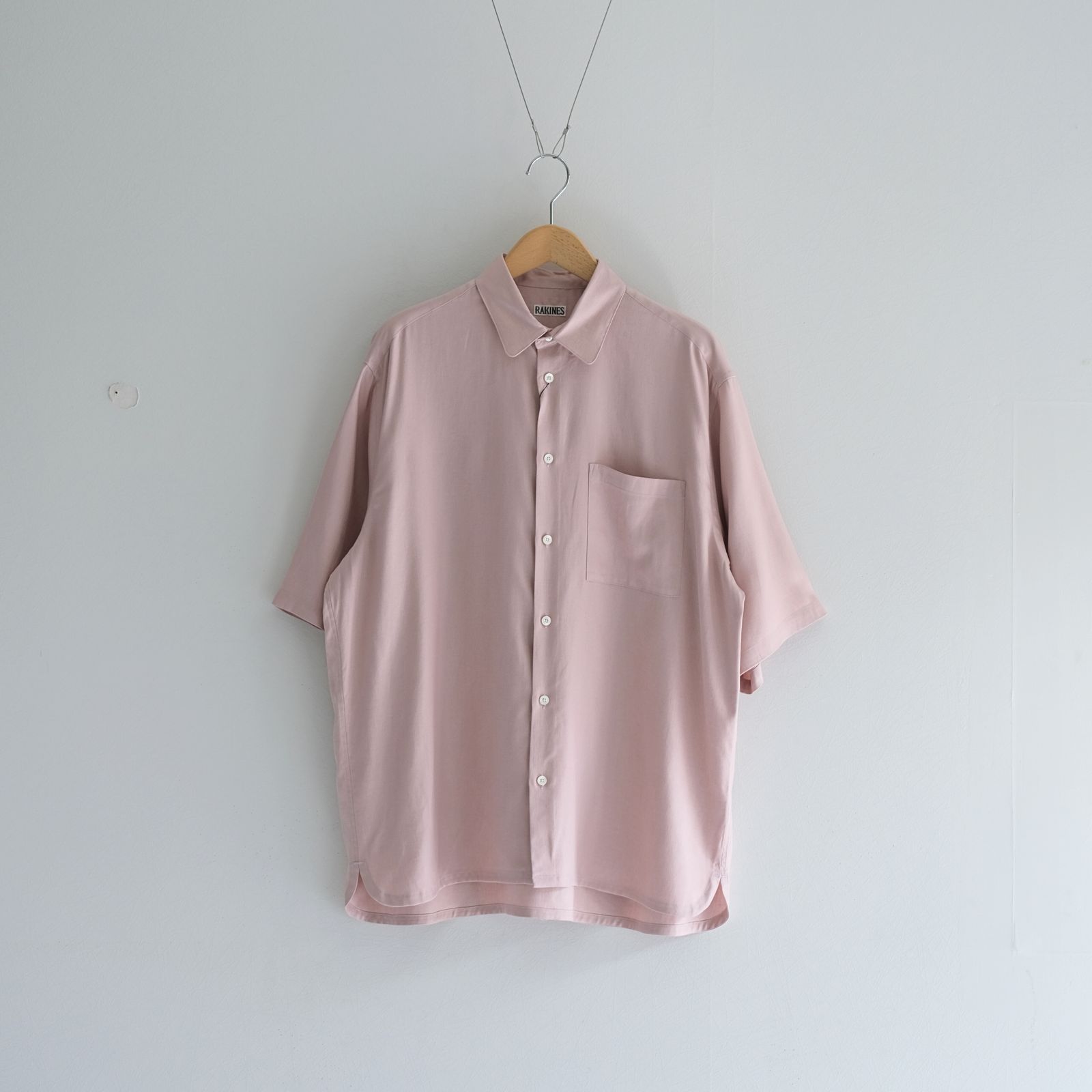 RAKINES - R×L Oxford - Rob / シャツ / 半袖 / Old rose | iko