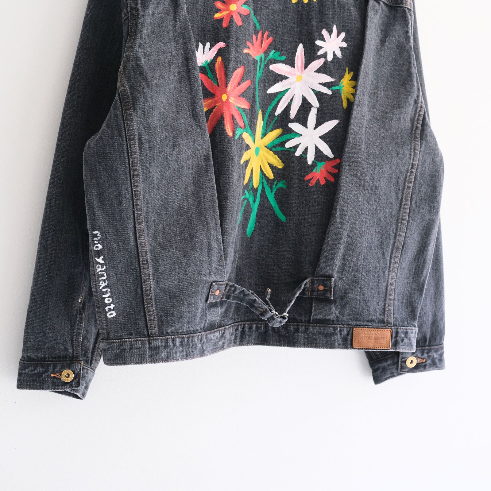 "ROEBUCK" Type-50s Hand Painted Jacket feat. MIO YAMAMOTO / 「ROEBUCK」タイプ50s ハンドペイントジャケット feat. ミオ ヤマモト（BLACK）