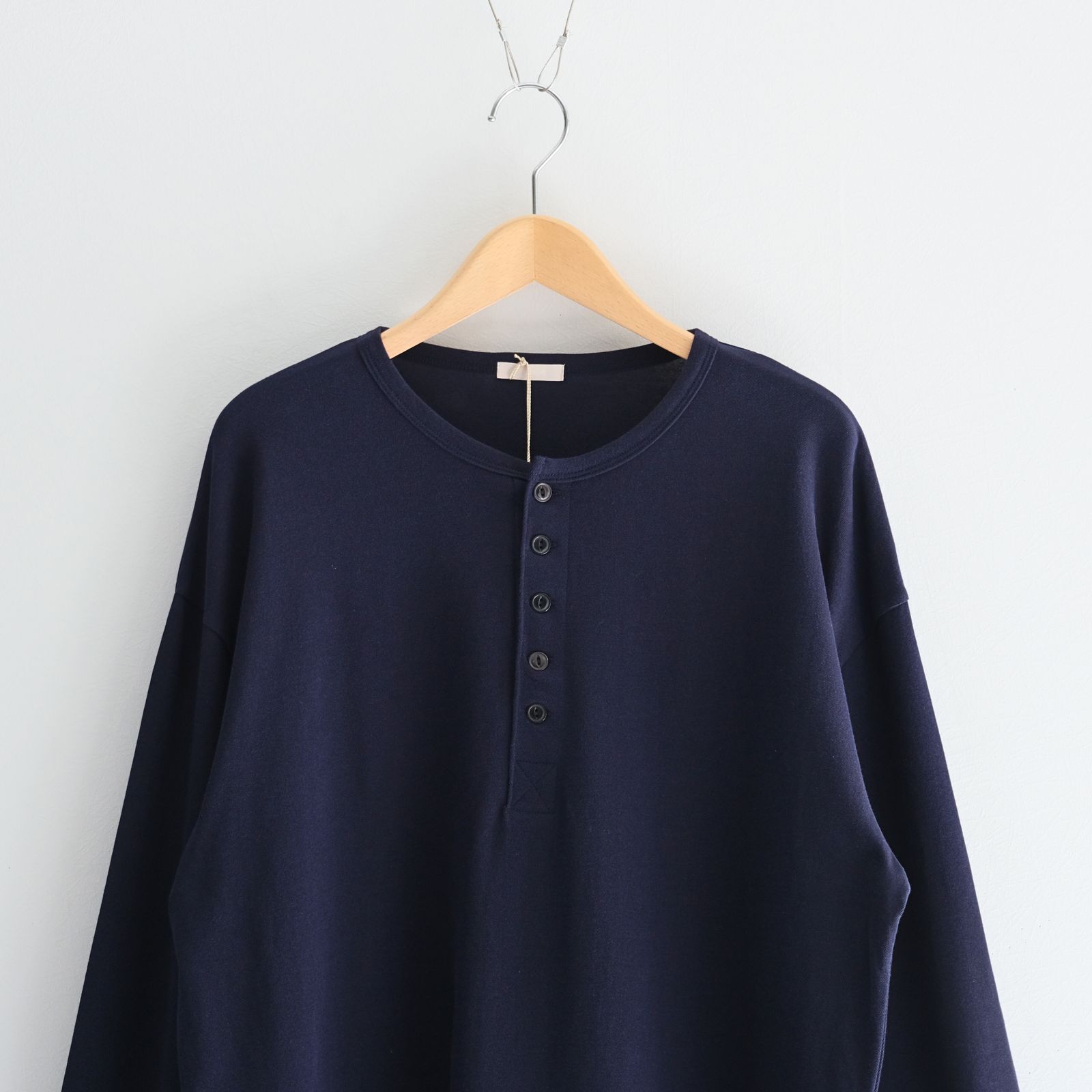 TWISTED SOFT TENJIKU H/N PO / ヘンリーネック / NAVY