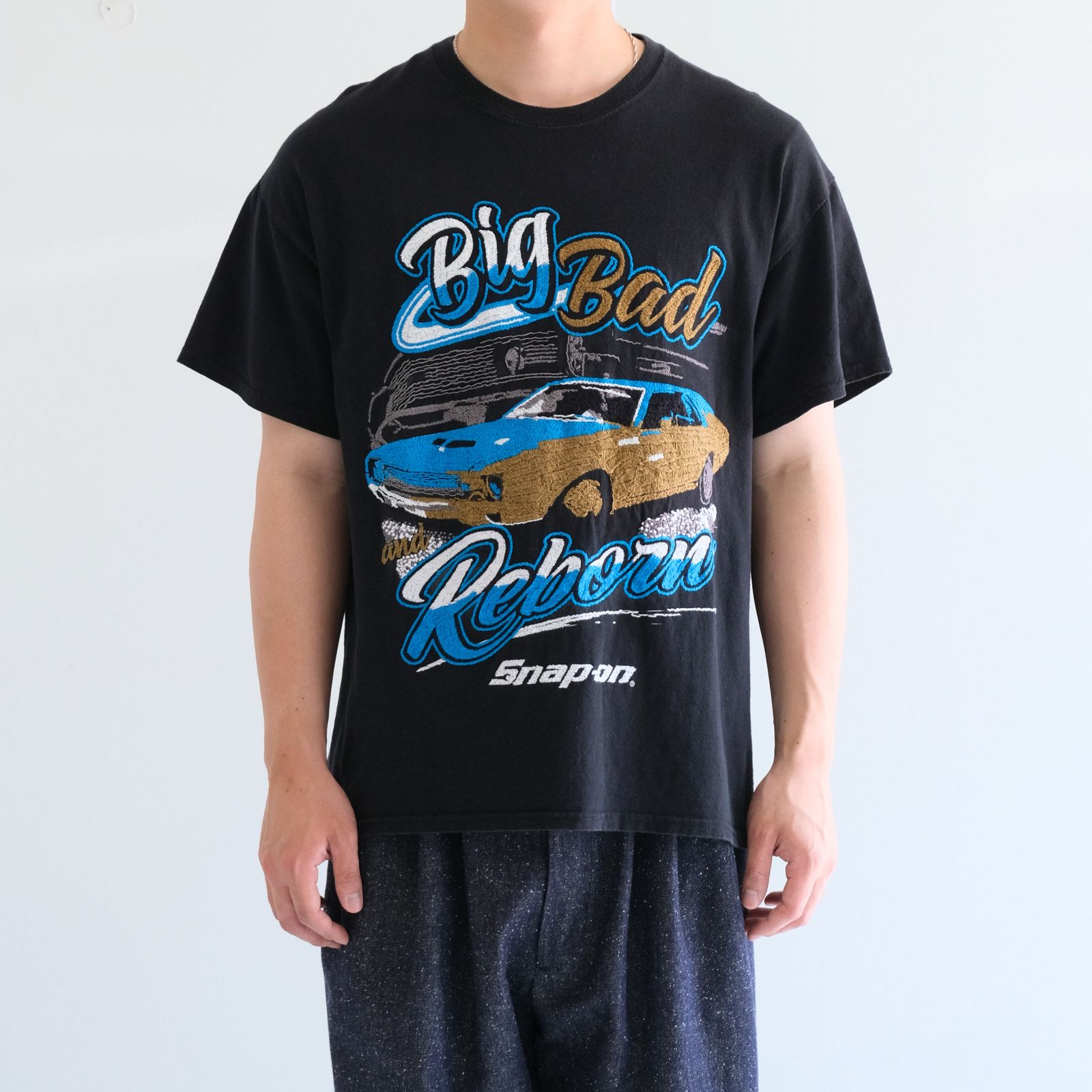 REWORK HAND EMBROIDERY TEE / Tシャツ / 手刺繍 / アソート / 1