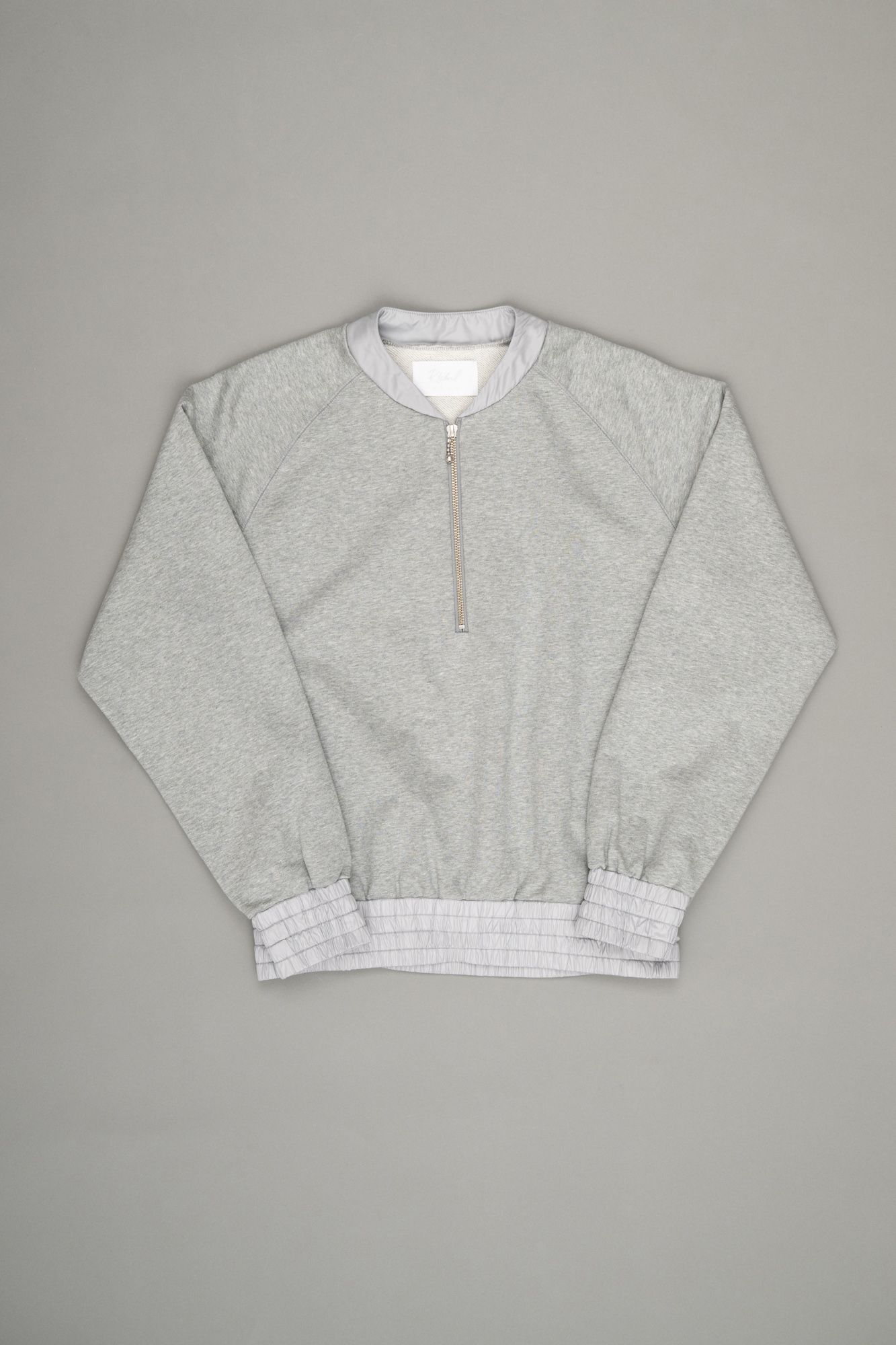 Half-Zip Sweatshirt（Heather Gray）