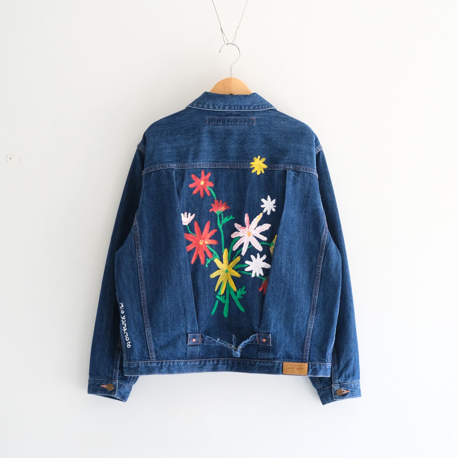 "ROEBUCK" Type-50s Hand Painted Jacket feat. MIO YAMAMOTO / 「ROEBUCK」タイプ50s ハンドペイントジャケット feat. ミオ ヤマモト（BLUE）