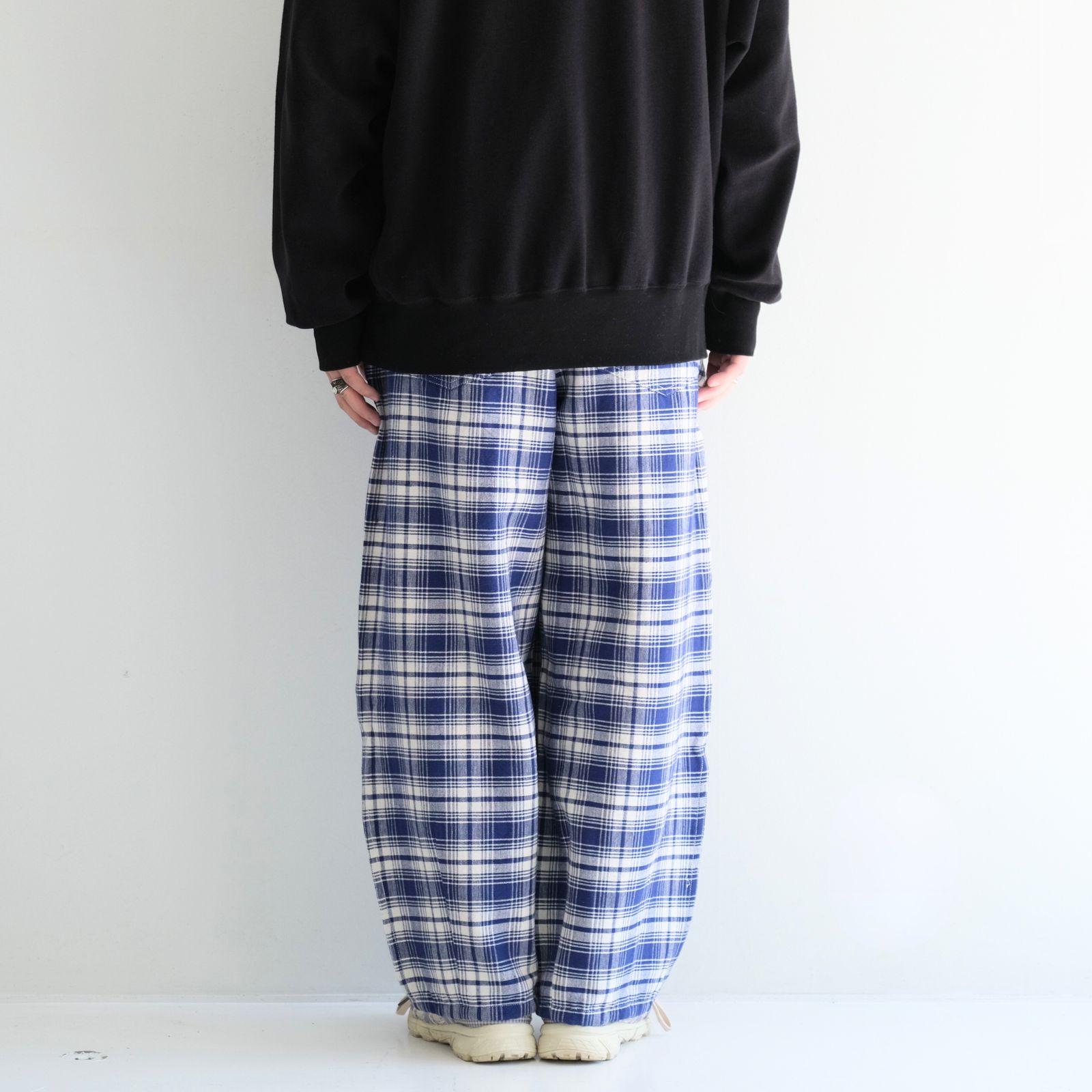 LUSH PANTS / ラッシュパンツ（PICNIC CHECK HANDLOOM）