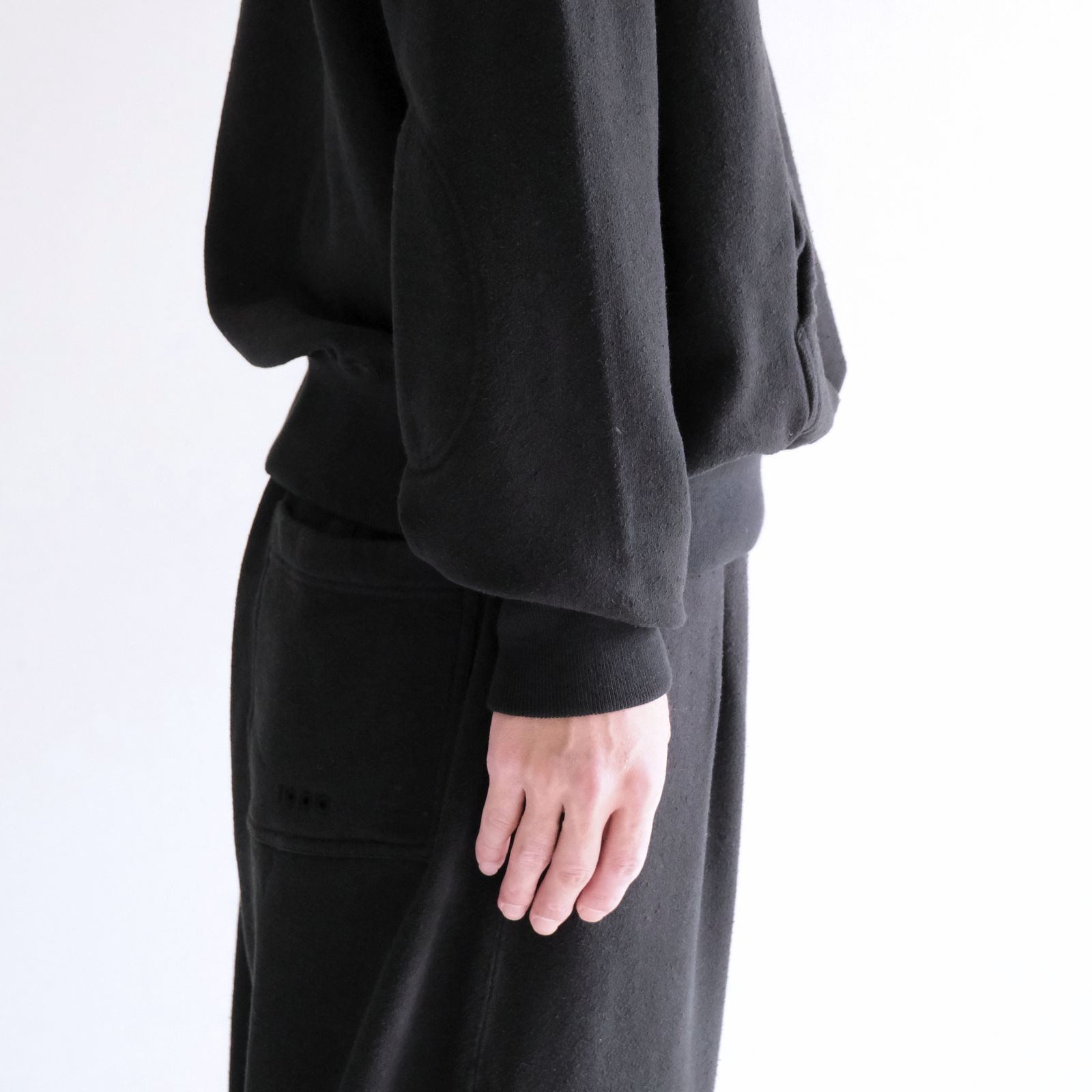 NEPPED HOODIE（INK BLACK）