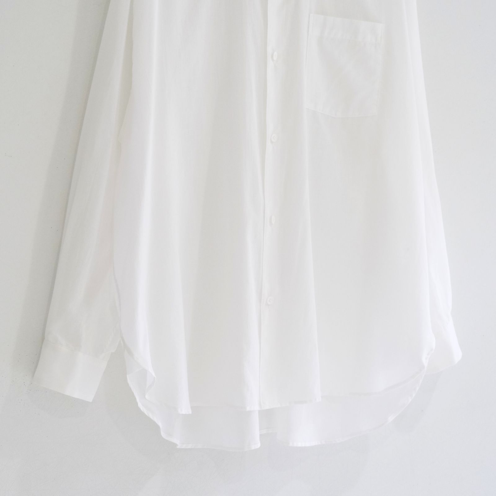 Superior Cotton Wide Shirts / スペリオール コットン ワイド シャツ（White）