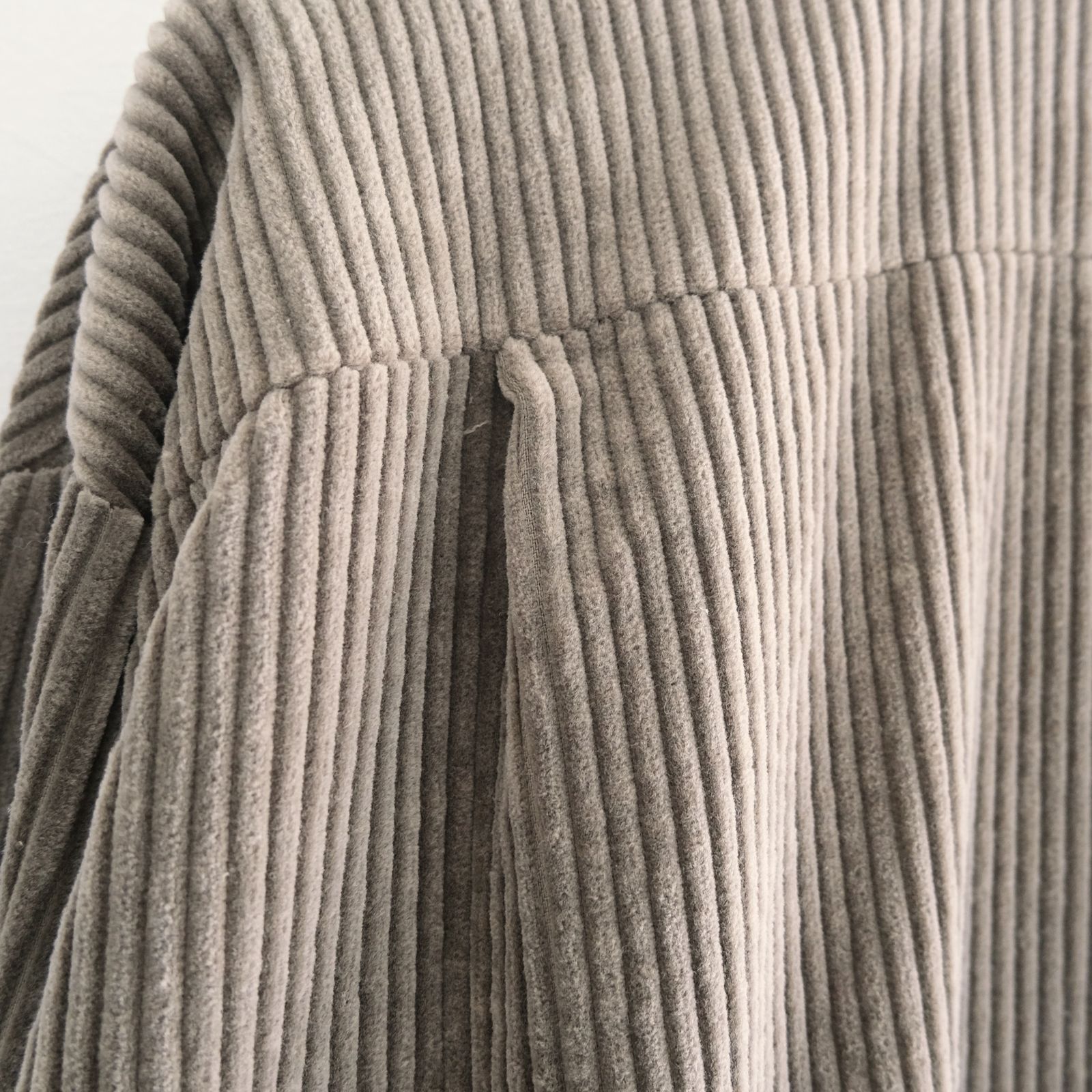 【残り1点】Corduroy Skipper Shirts（Beige）