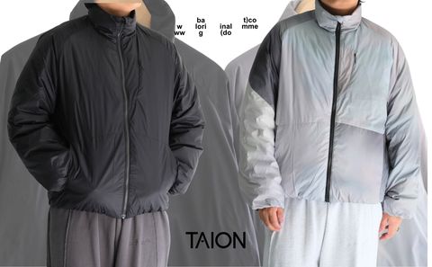 【bal / バル】bal × TAION の高機能ダウンジャケット。
