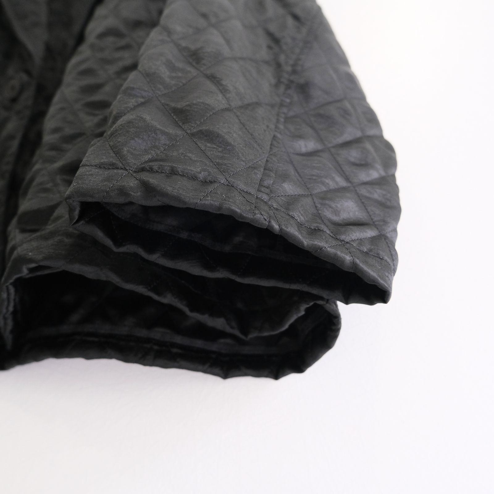 QUILTING RAGLAN JACKET / ジャケット / シングルジャケット / BLACK