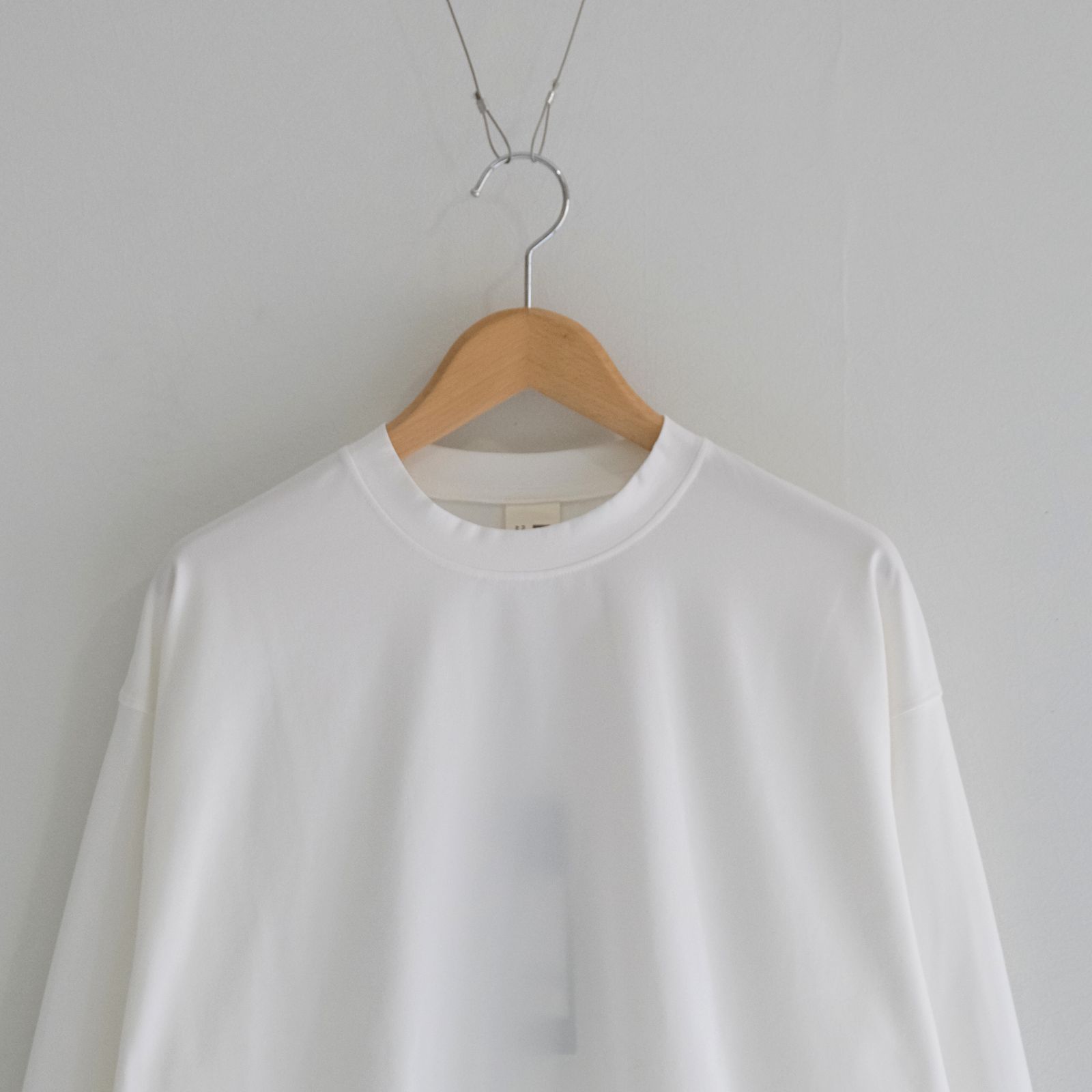 DRY DRAW CORD LONG SLEEVE T-SHIRTS / ロングスリーブTシャツ / UPF50＋ / 紫外線カット / OFF WHITE