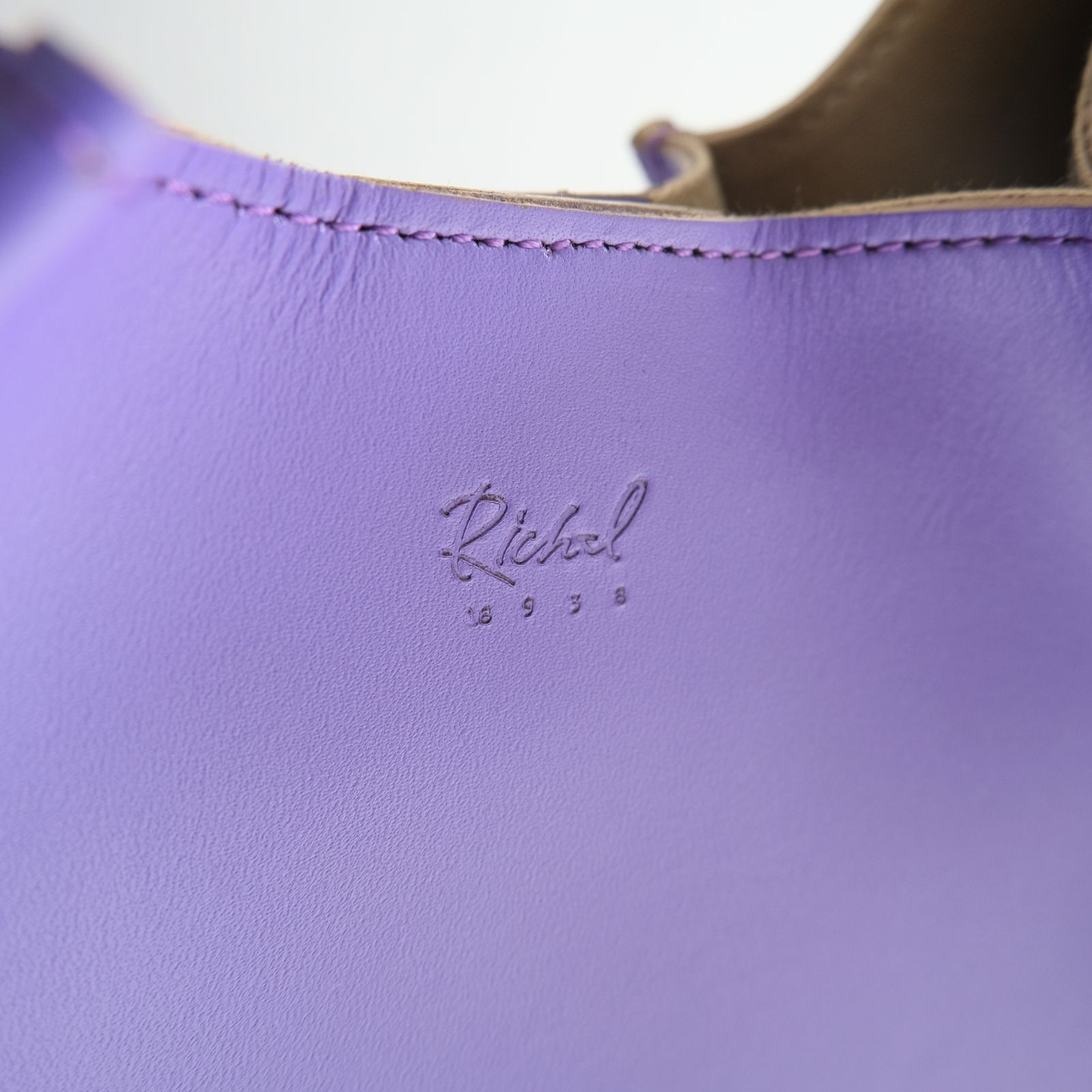 S. CircleI Leather Handle Bag Small / バッグ / レザー / Lavender