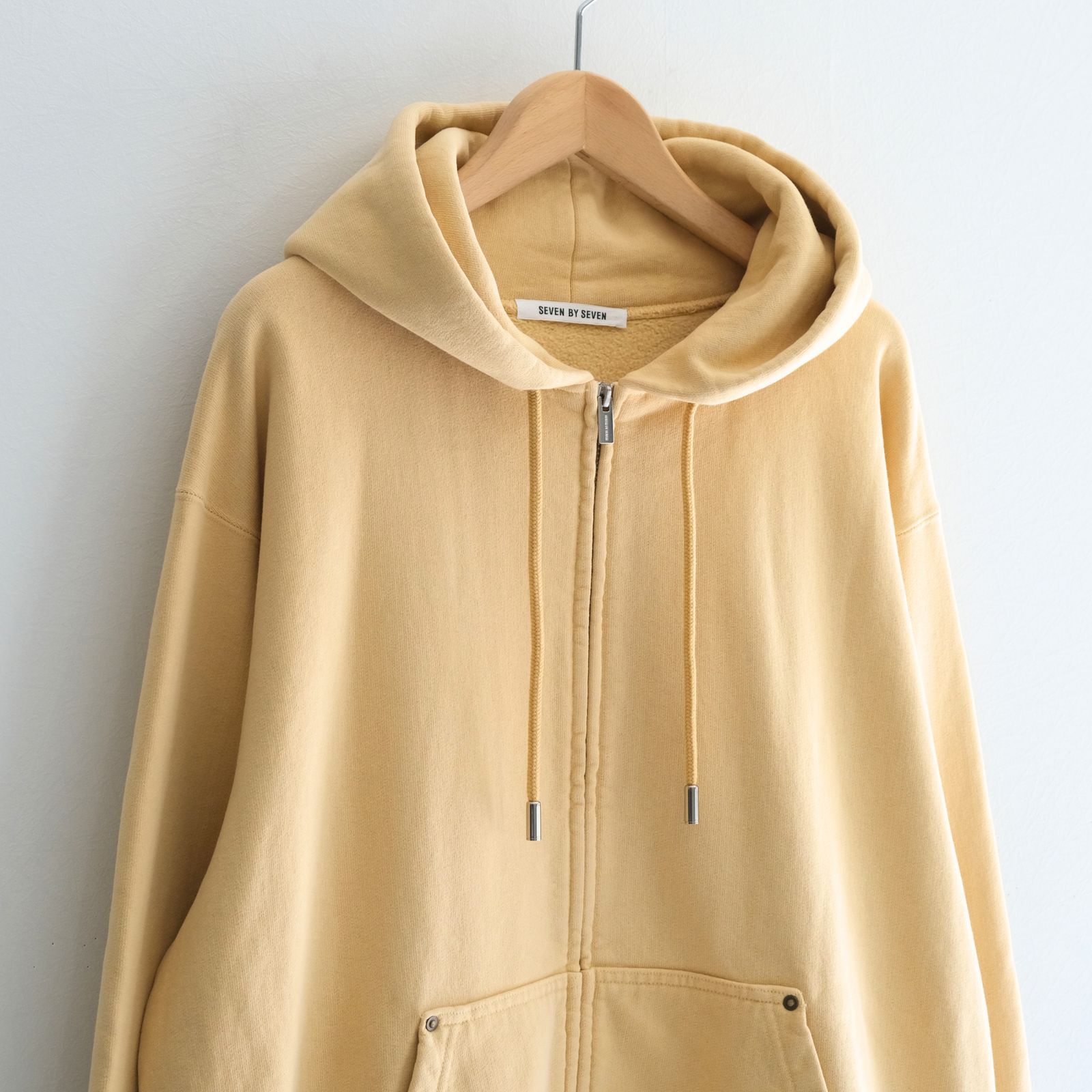 【残り1点】ACTIVE PARKA  ‐Processed Sweat‐（Yellow）