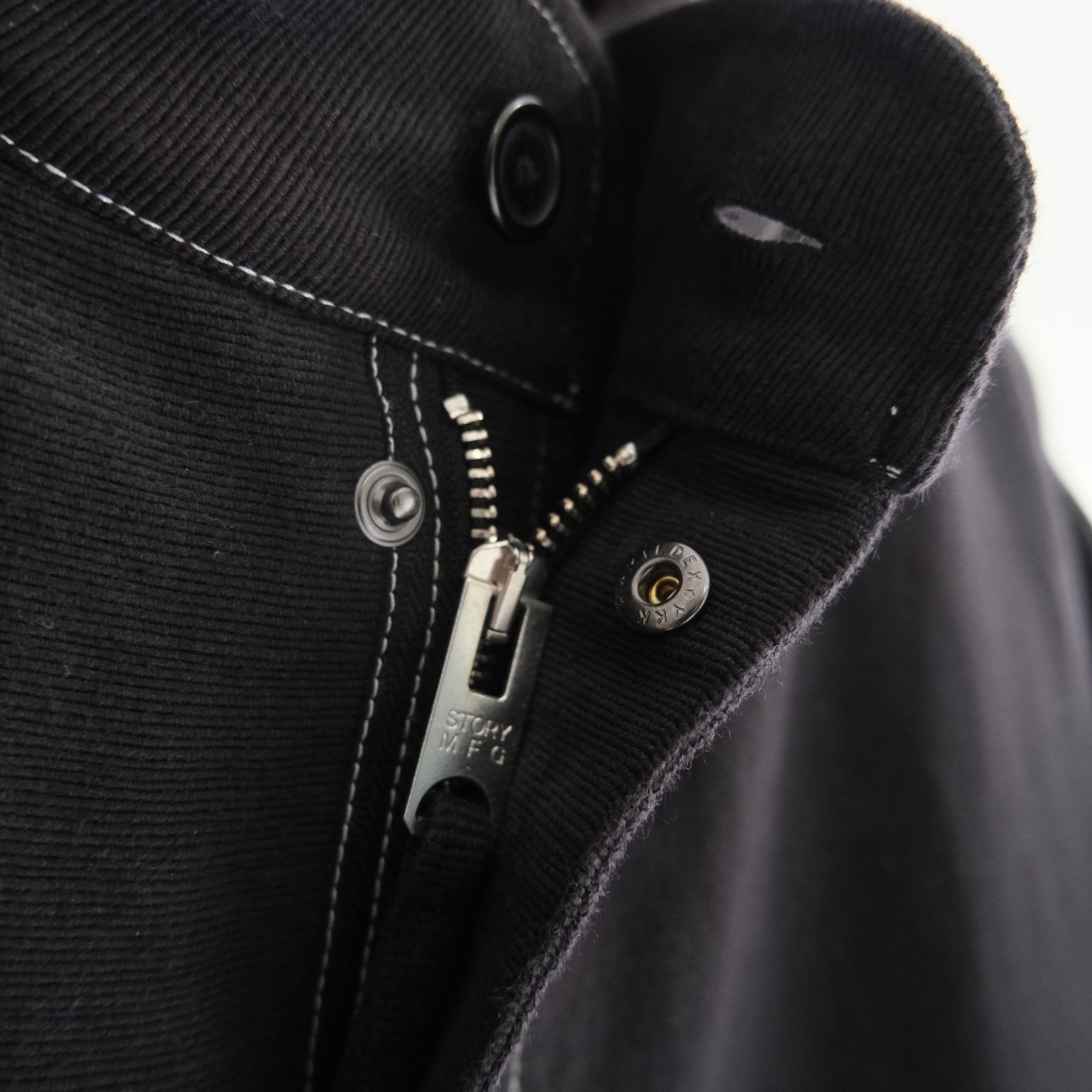 BRAMBLE PARKA / コート / フィッシュテールパーカー/ コットン / Wonky-Wear / BLACK