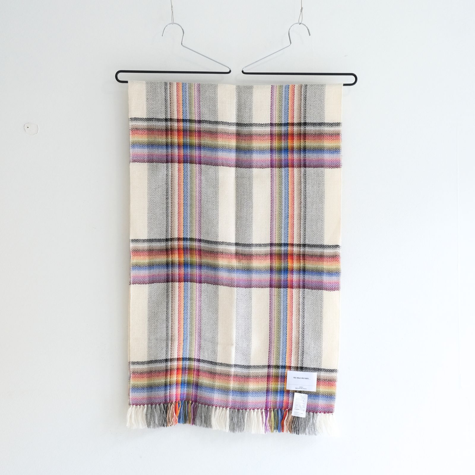 【残り1点】Multi Coloured Scarf（White）
