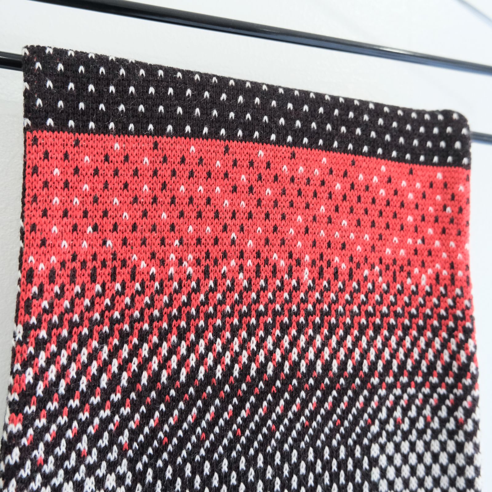 JACQUARD KNIT SOCCER SCARF（MULTI）