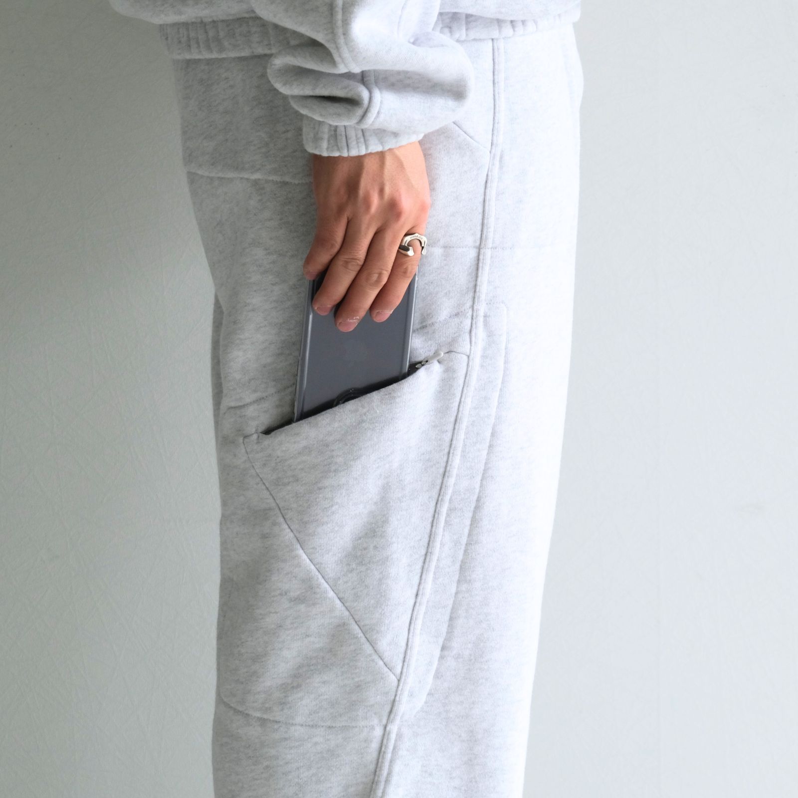 BAL / BIKE ATHLETIC LOOP WHEEL COTTON SWEAT PANT / パンツ / スウェットパンツ / ASH GRAY