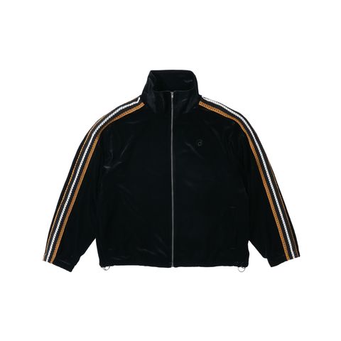 【残り1点】VELOUR TRACK JACKET（BLACK）