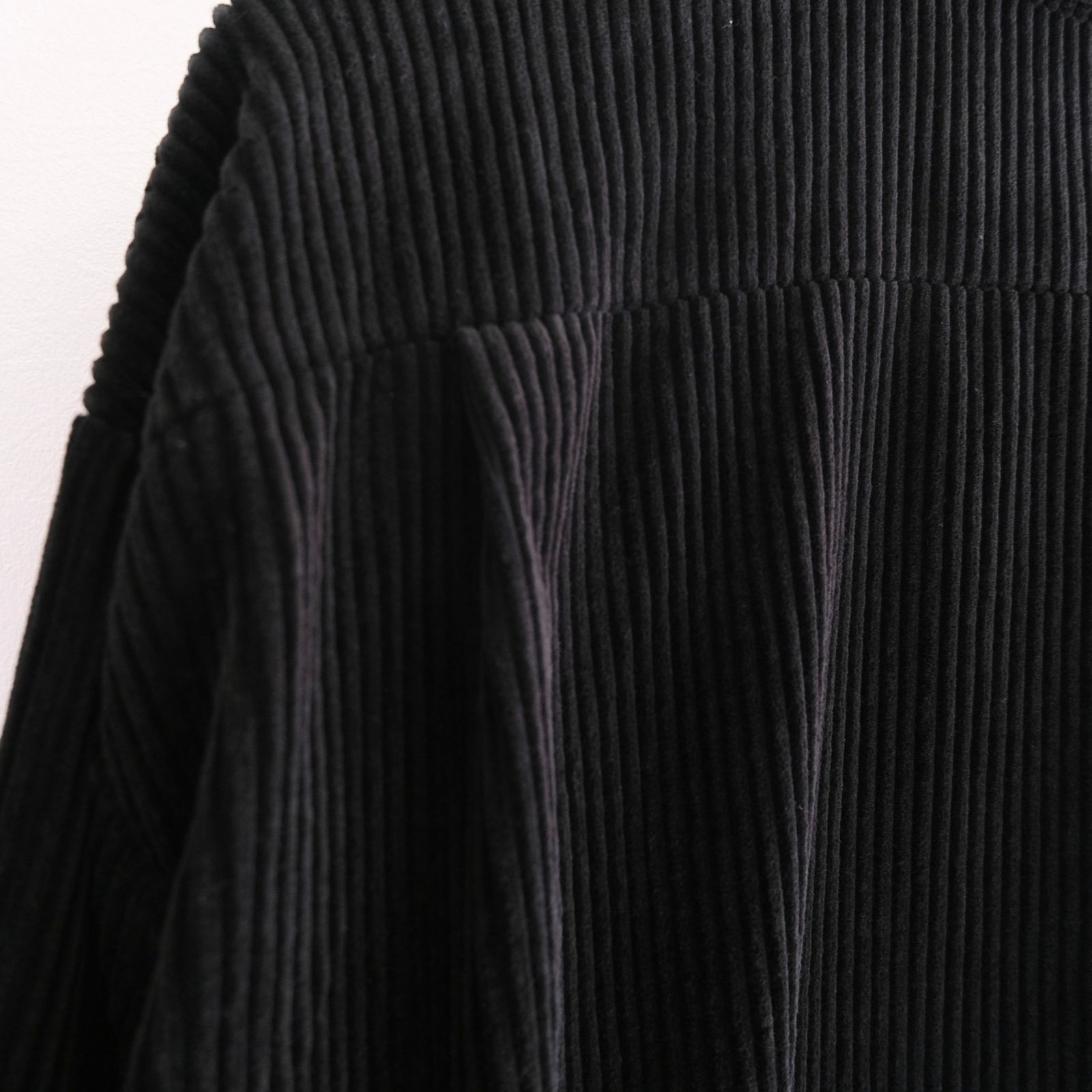 【残り1点】Corduroy Skipper Shirts（Black）
