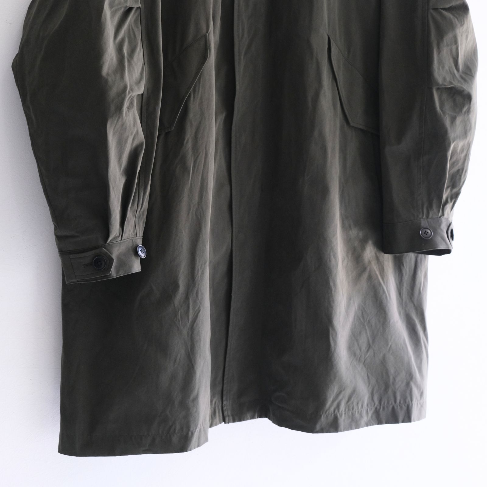 【残り1点】WAXED WEATHER B/C FIELD COAT（HUNTER GREEN）
