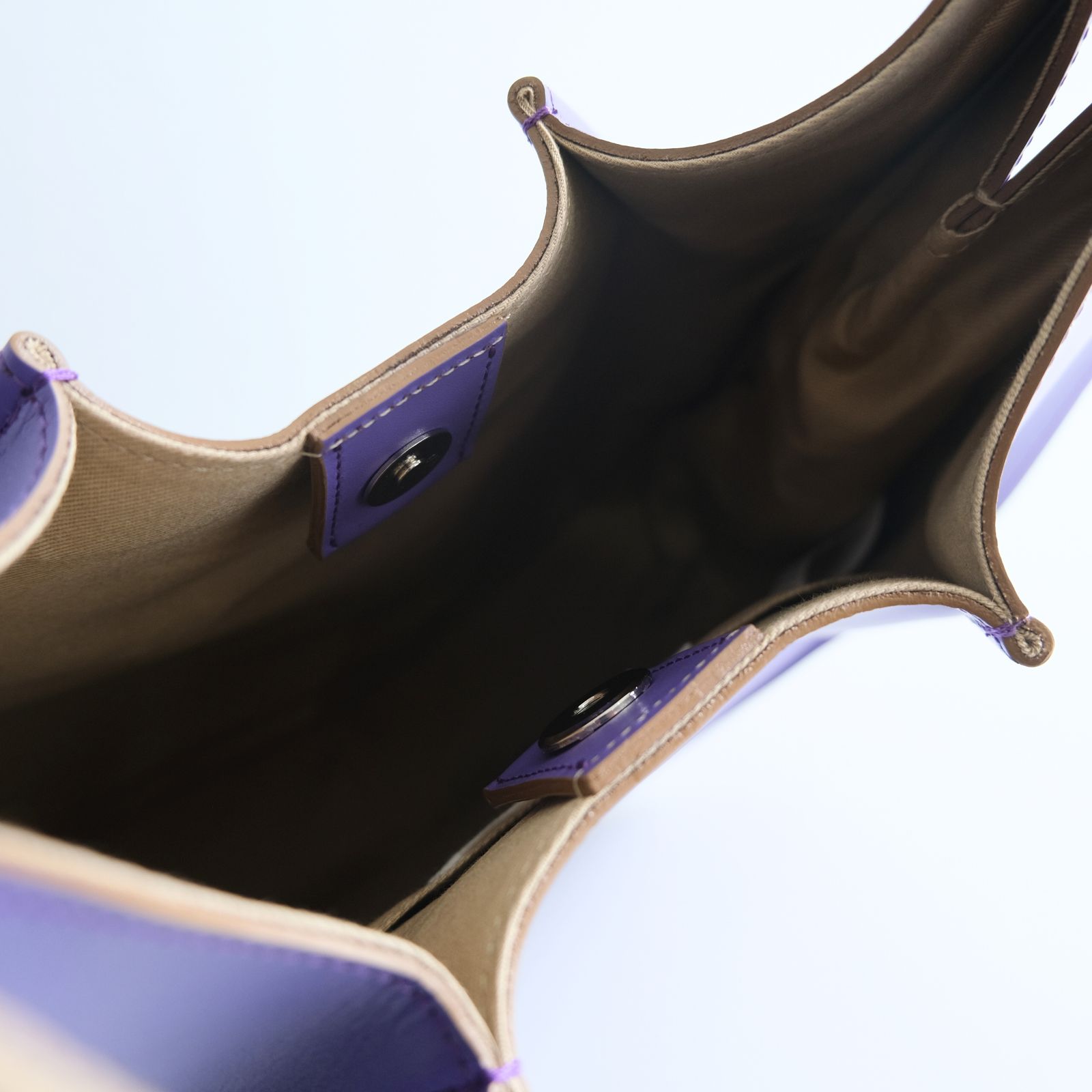 S. CircleI Leather Handle Bag Small / バッグ / レザー / Lavender