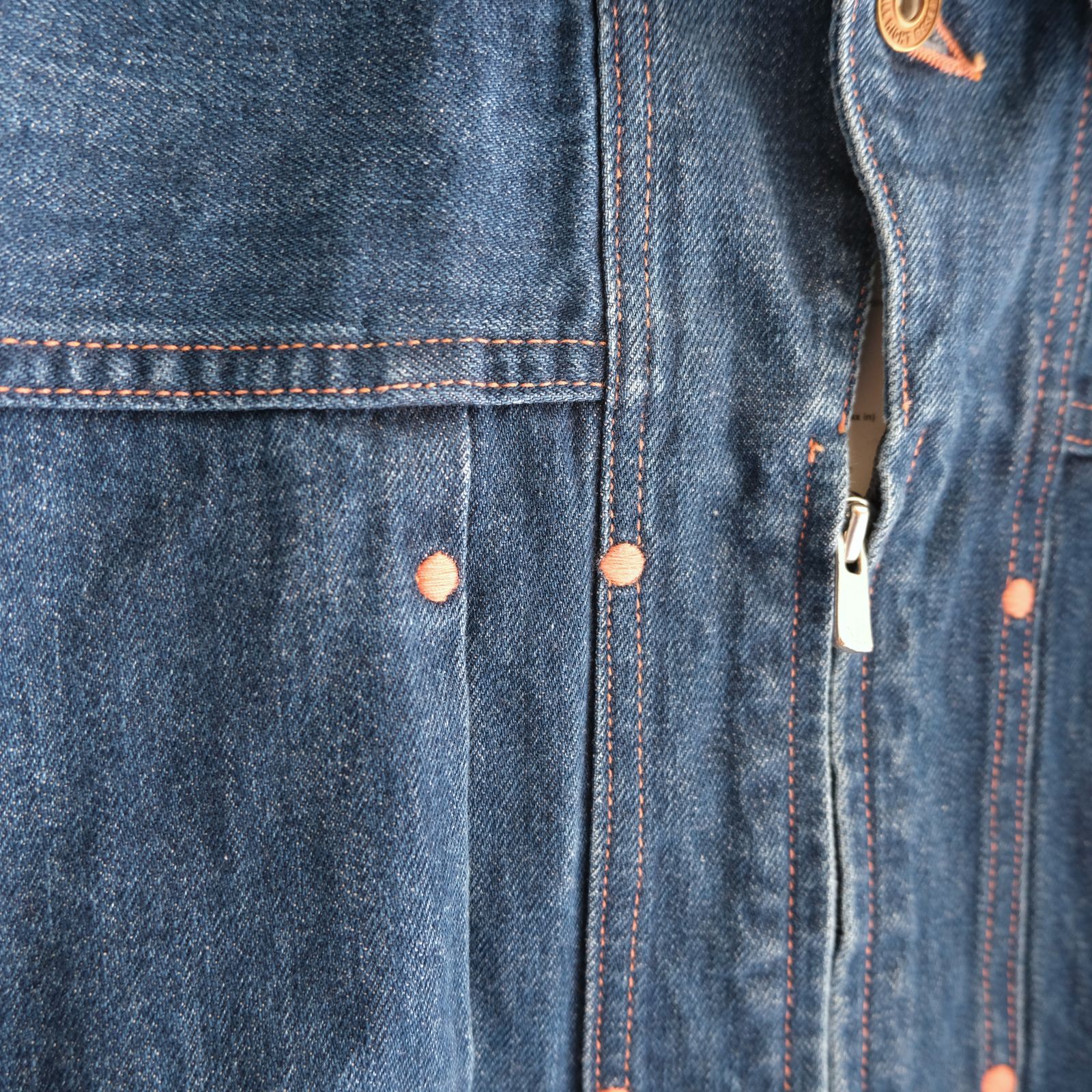 "ROEBUCK" Type-50s Hand Painted Jacket feat. MIO YAMAMOTO / 「ROEBUCK」タイプ50s ハンドペイントジャケット feat. ミオ ヤマモト（BLUE）