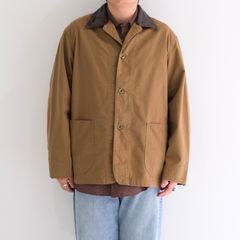 WASHED C/R/S DUCK COVERALL / ジャケット / カバーオール / KHAKI BEIGE