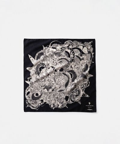 TAKERU IWAZAKI / スカーフ / BLACK