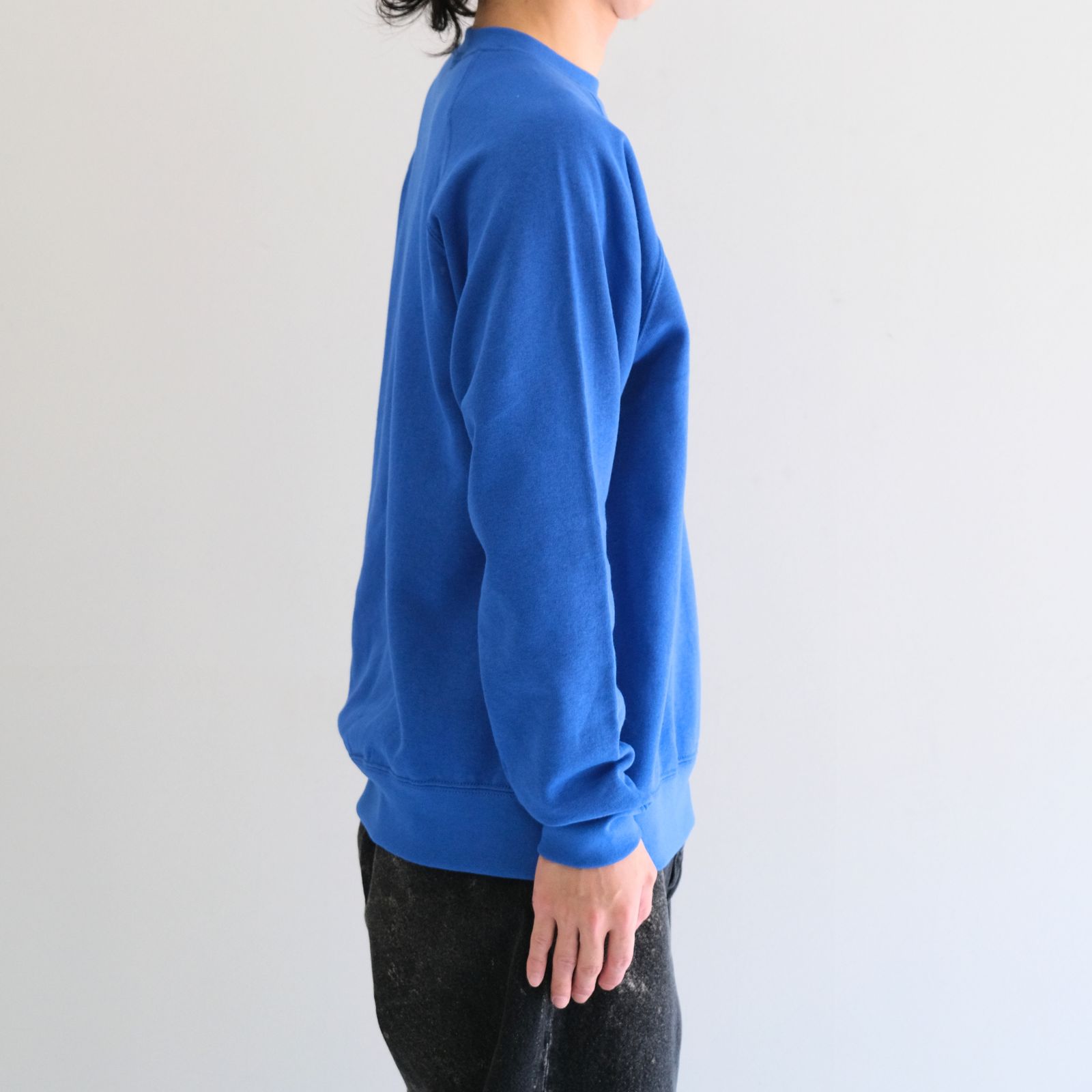 Relax Raglan Sweat / リラックスラグランスウェット（BLUE）