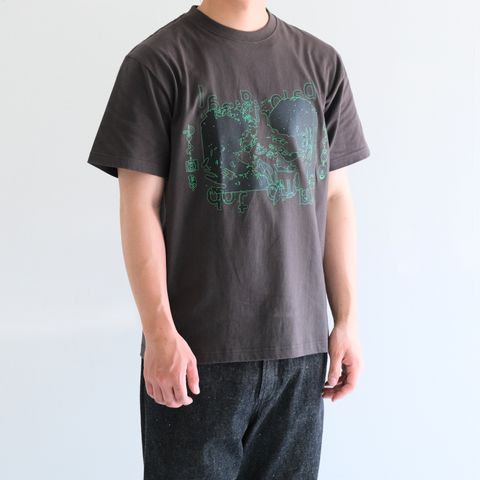 J&T / Tシャツ / プリント / BLACK