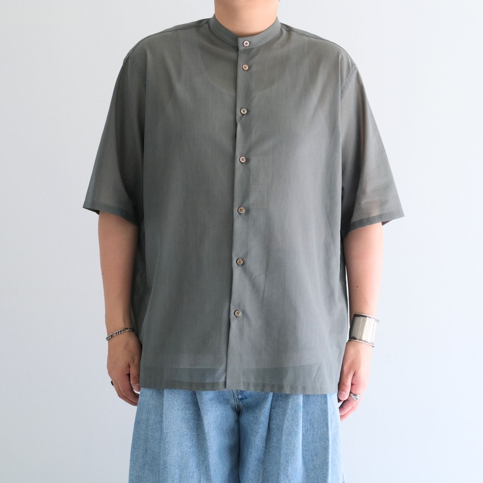 Gas boil cotton - Reiziger / （Greyish dark green）