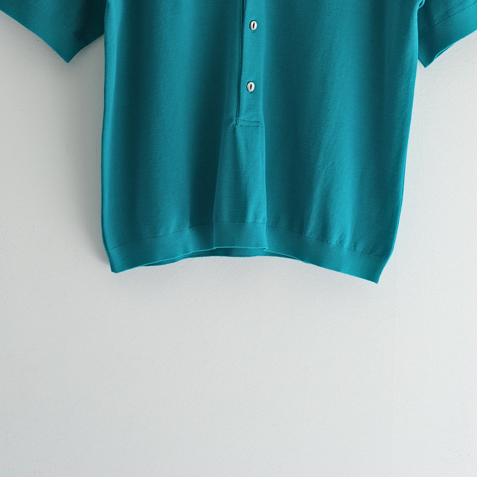 ULTERIOR(ｱﾙﾃﾘｱ) / SUPER SOFT LOOSE MILANO RIB KNIT POLO(2
