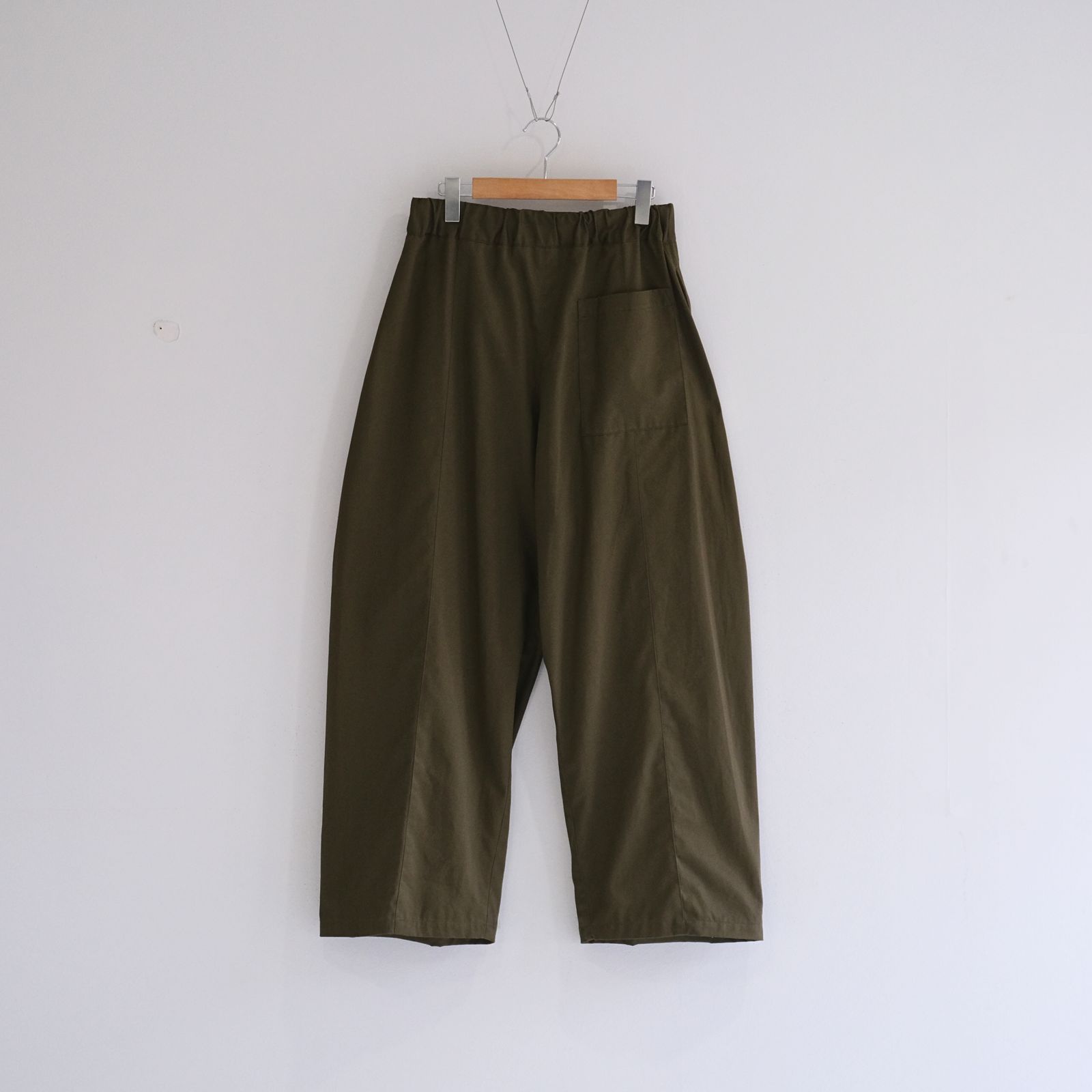 SAGE NATION - BOX PLEAT TROUSER / ボックスプリーツトラウザー