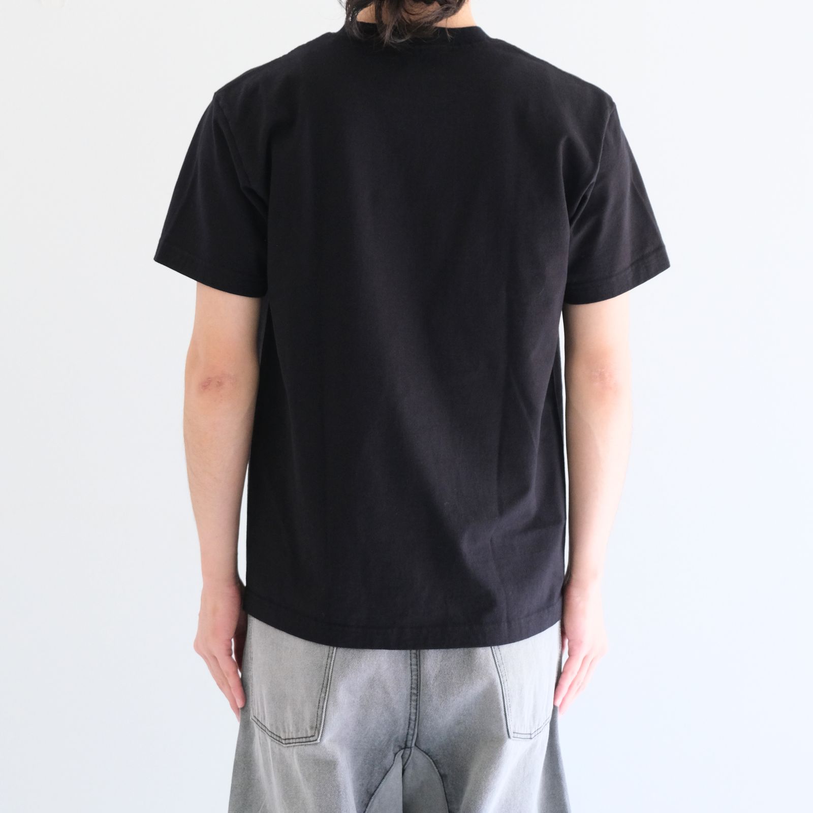 NEW BASIC T-SHIRT〈SHORT SLEEVE〉（BLACK）