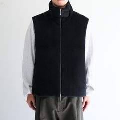 【残り1点】MERELY SURI ALPACA INUIT FUR VEST（BLACK MINK）