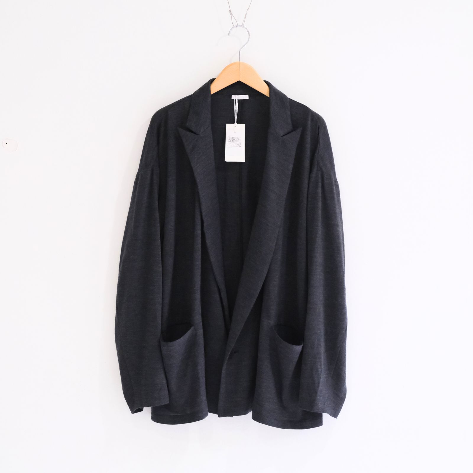 Wool Jersey JKT / ジャケット / Gray