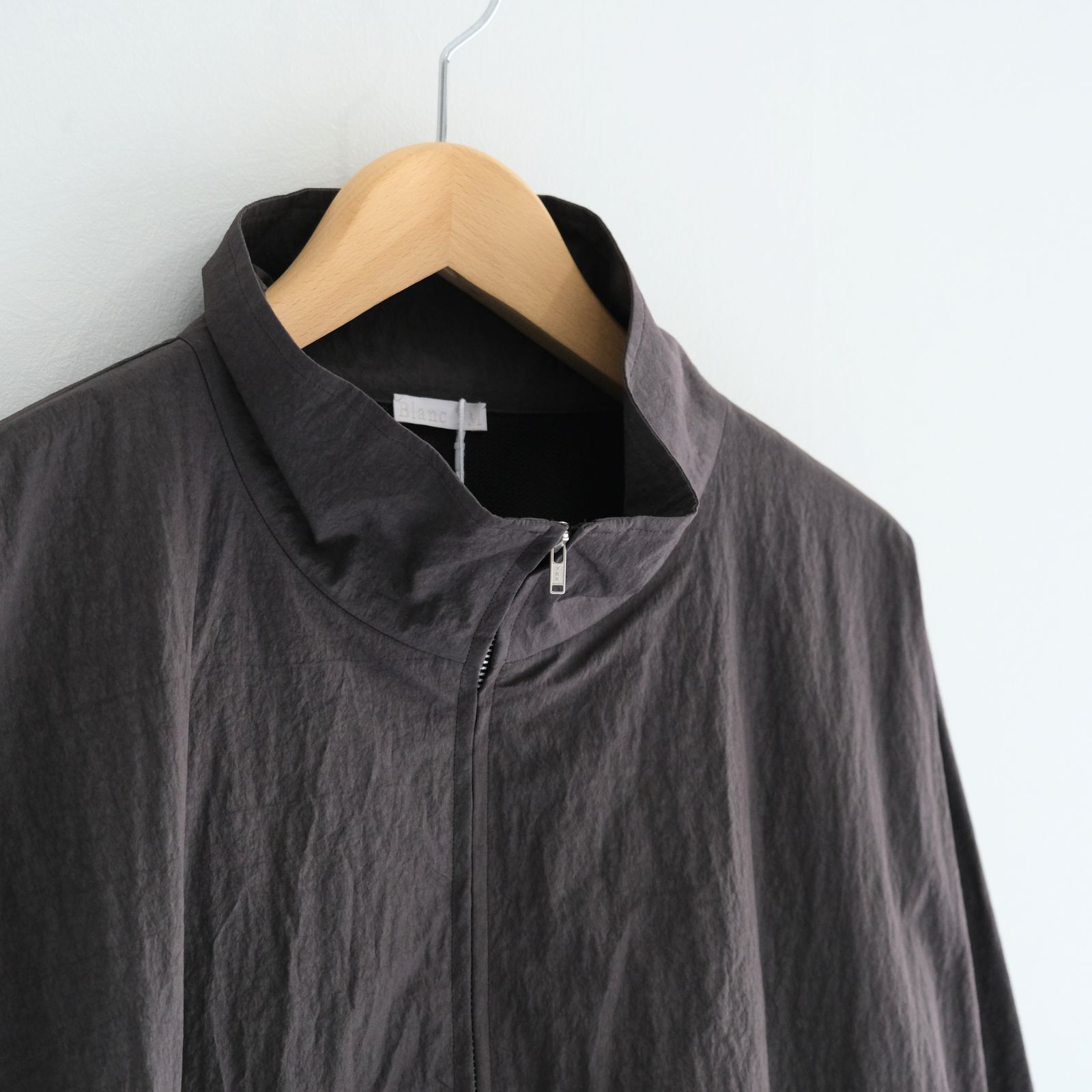 COTTON NYLON TRACK JACKET / トラックジャケット / コットンナイロン / TAUPE