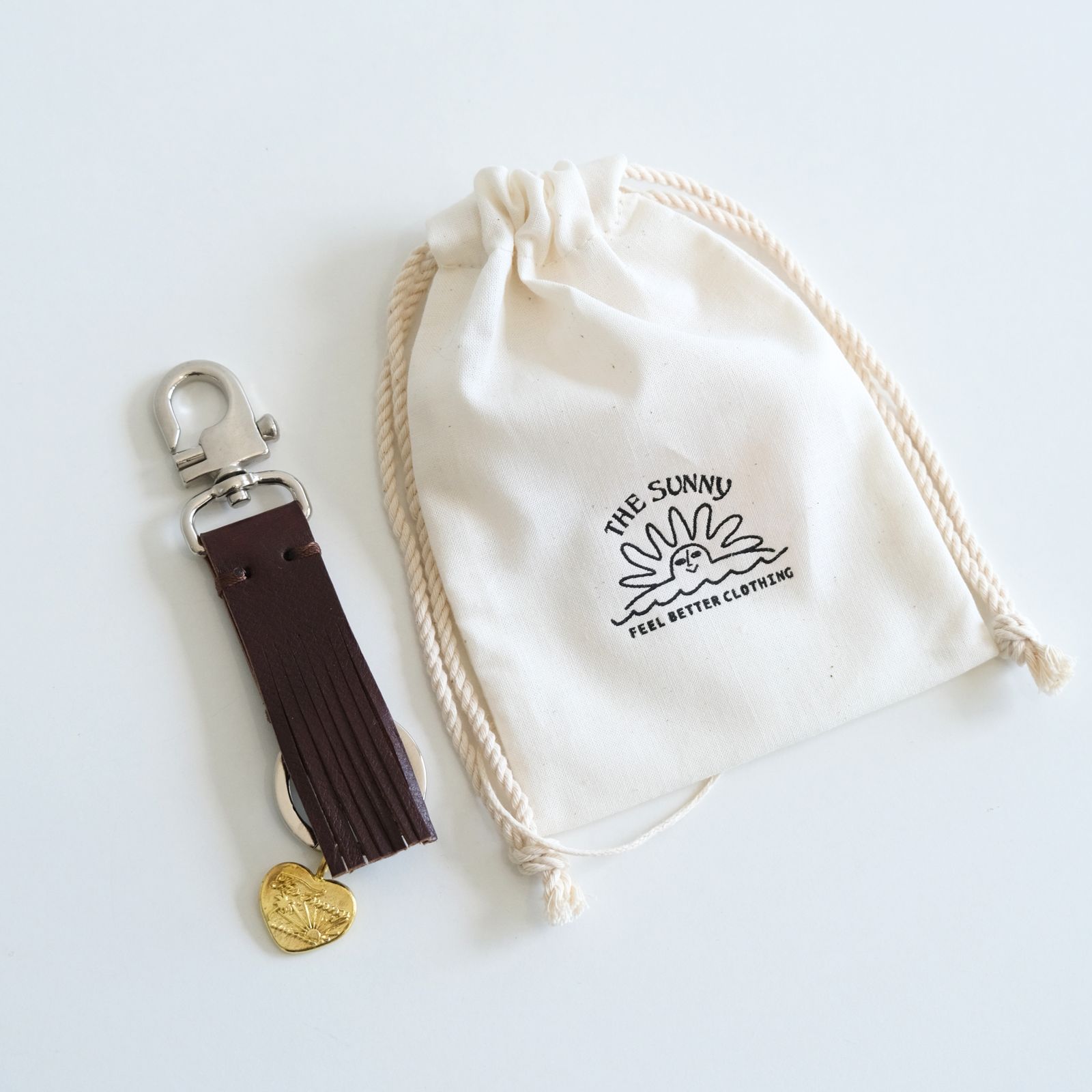 【残り1点】FRINGE KEY HOLDER（brown）