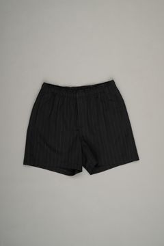 Dressy Easy Shorts（Black Stripe）