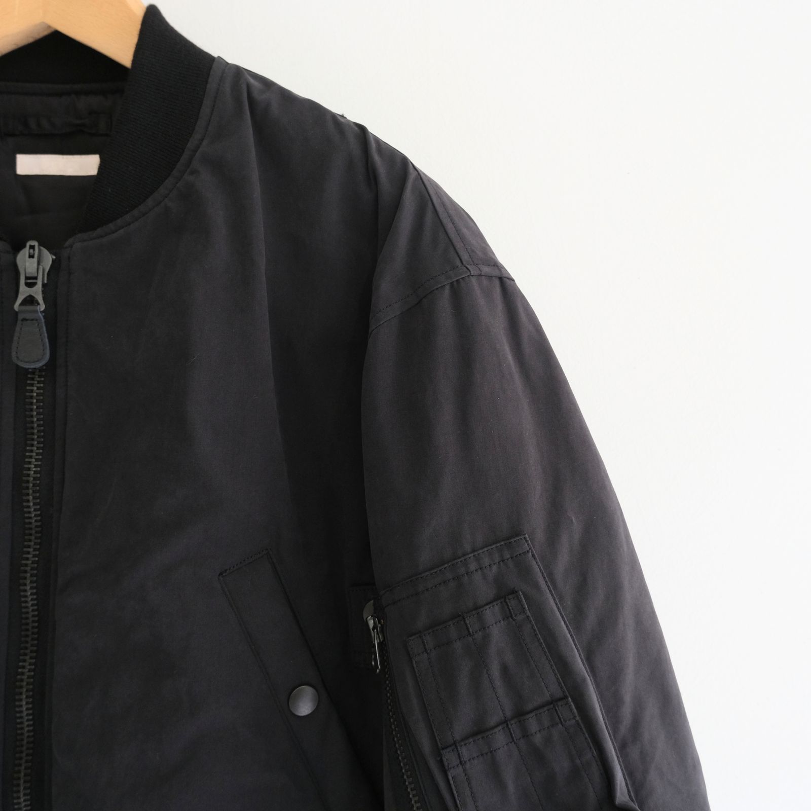 【残り1点】WAXED WEATHER FLIGHT JKT（INK BLACK）