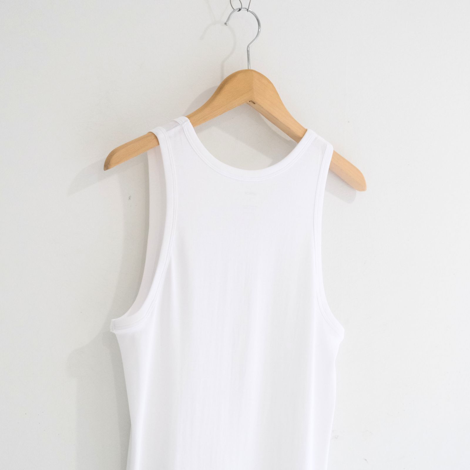 TUBULAR TANK TOP / チューブラー タンクトップ（WHITE）