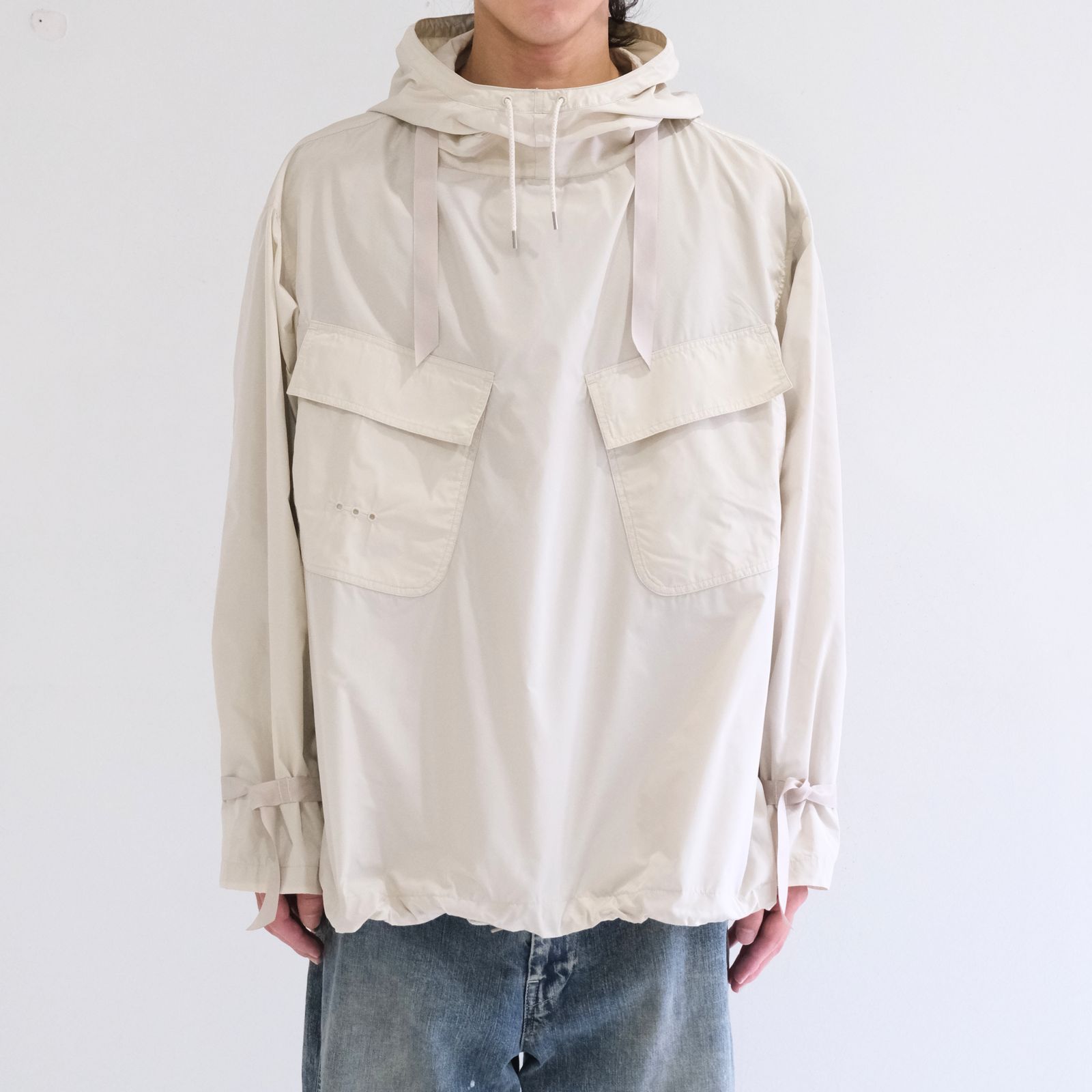 【残り1点】SHADE SALVAGE PARKA / シェードサルベージパーカー（SHADOW WHITE）