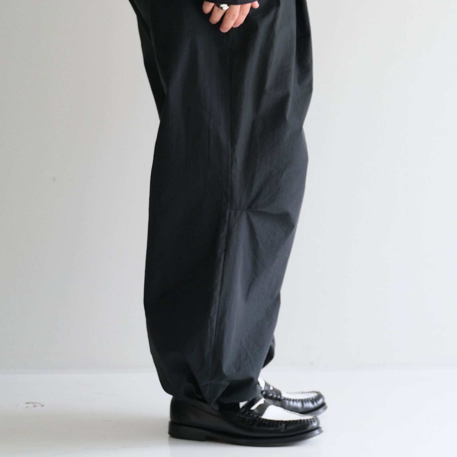 BAllOON EASY PANTS / バルーン イージー パンツ（BLACK）
