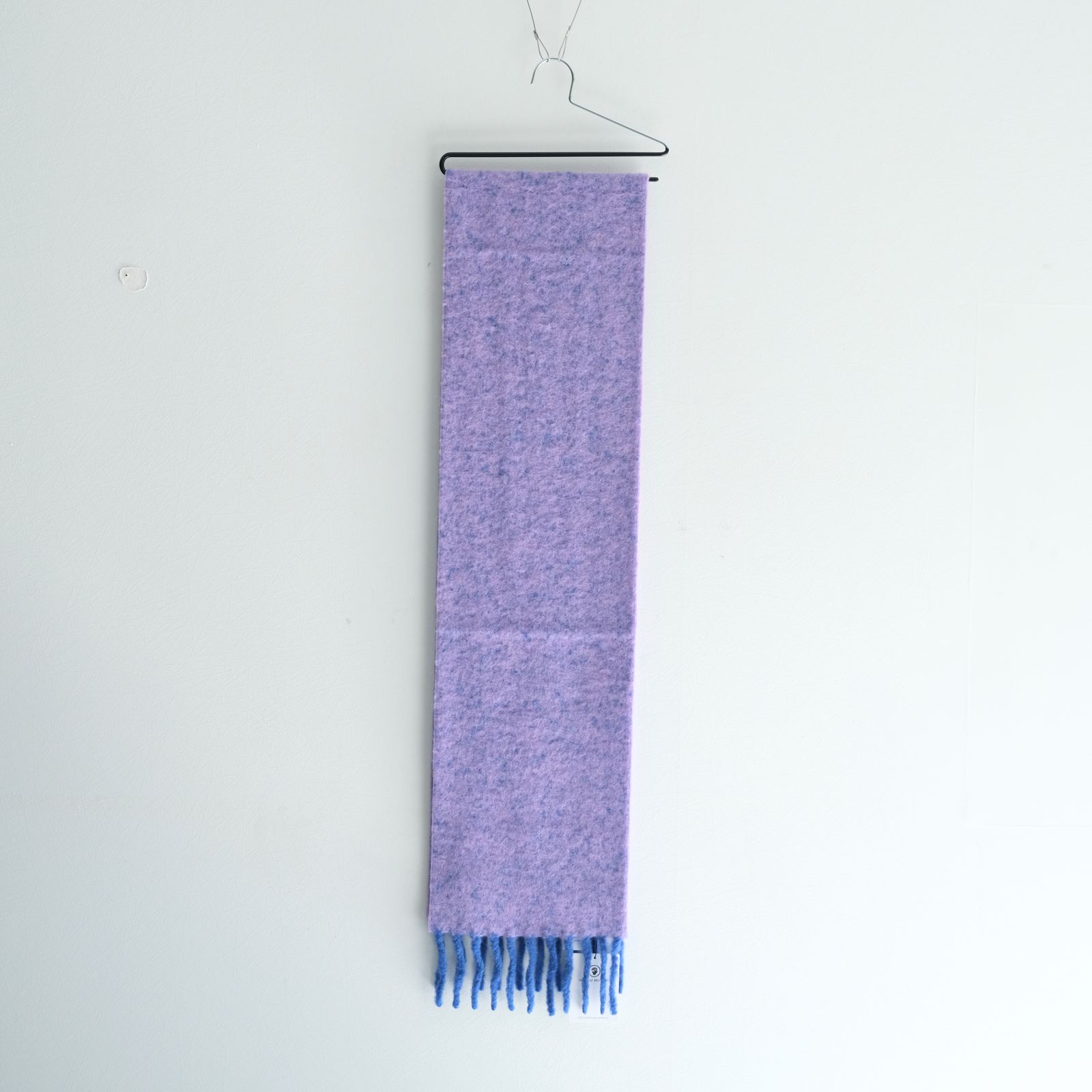 Two Colour Woolly Scarf / マフラー / アルパカ / Blue / Violet