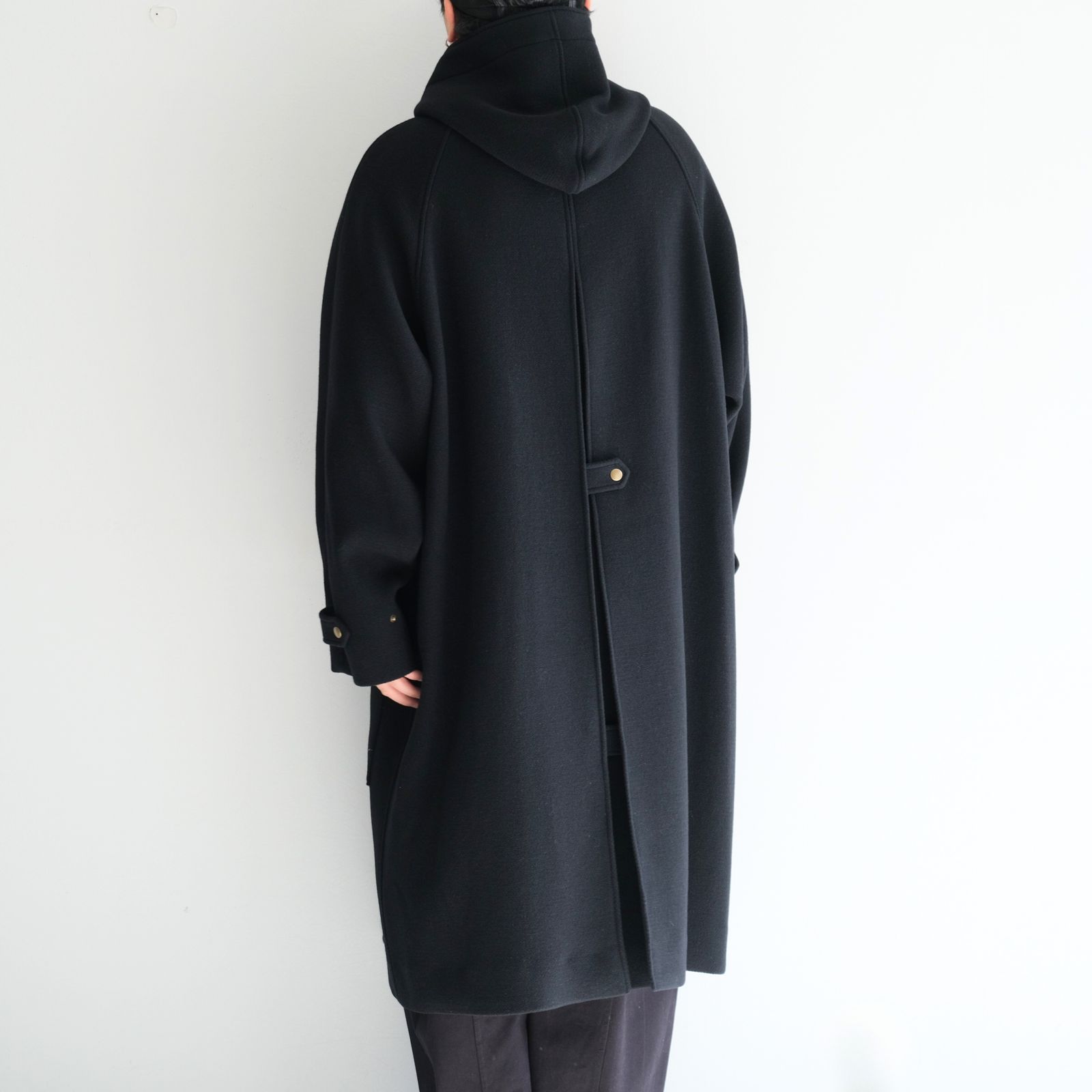 Lambs tweed - Gerrard / コート / ラムズウール / Lamp Black