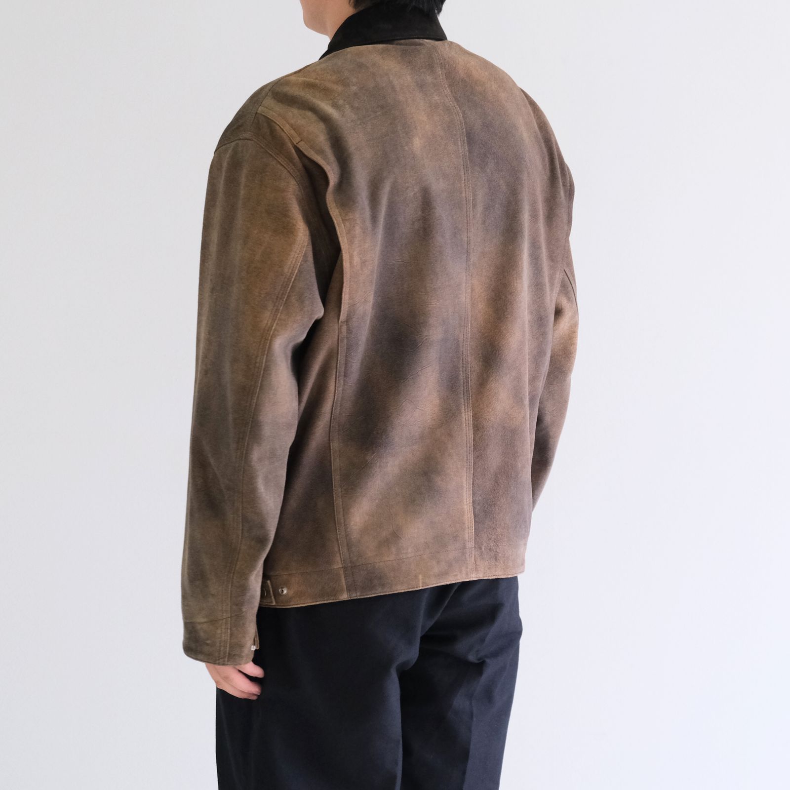 レザージャケット・コート BROWN LEATHER JACKET ZILLIJ_COM_LTD Brown Leather Jacket Mens Cafe Racer Real