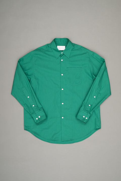 〈予約商品〉Clean Shirt（Emerald Green）