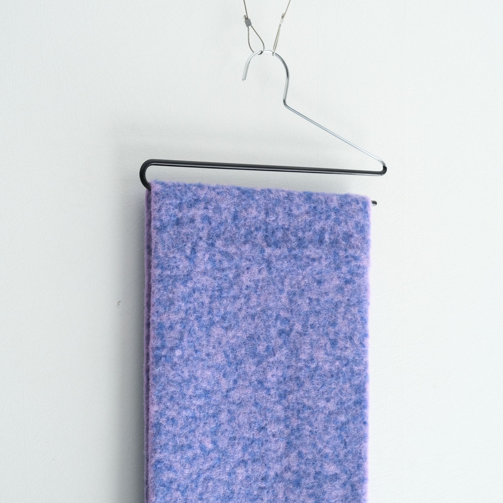 Two Colour Woolly Scarf / マフラー / アルパカ / Blue / Violet